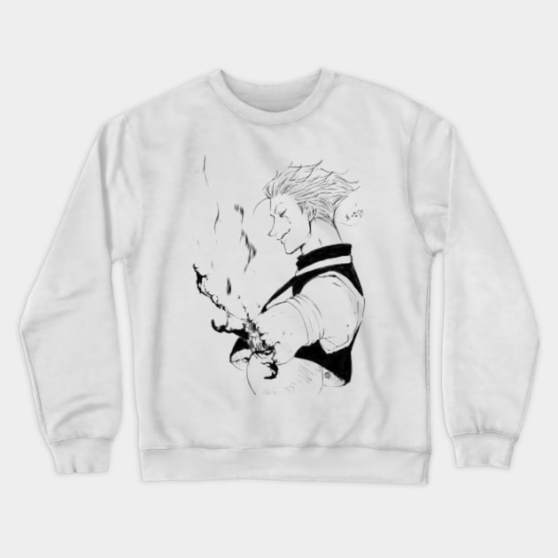 hisoka Crewneck Sweatshirt by  Faya